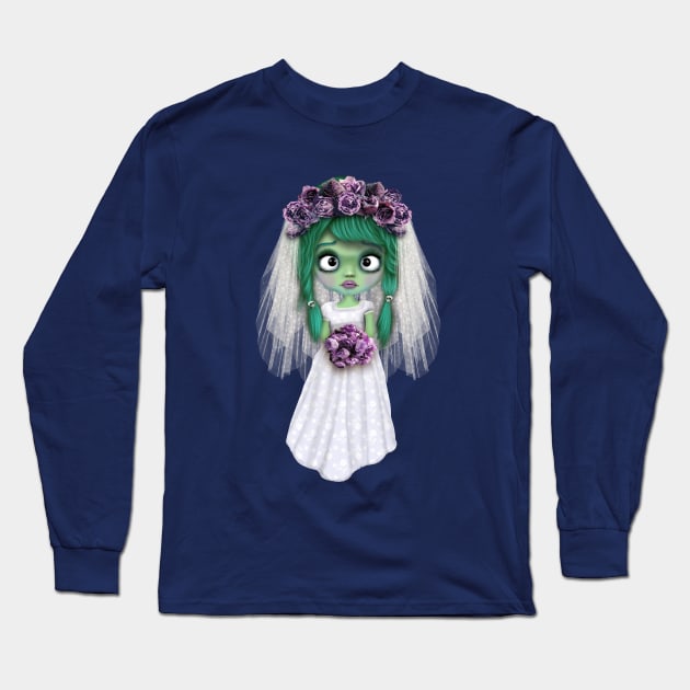 Ghost bride Long Sleeve T-Shirt by Paciana Peroni